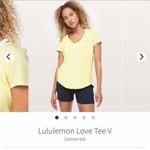Lululemon Love Tee V